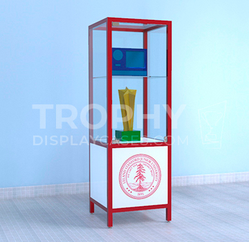 Trophy Pedestal Display Cases